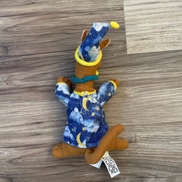 Scooby-Doo Doll cartoon network Scoobie Doobie Stuffed plush Vintage Pajama Pjs - Picture 4 of 5